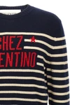 7 striped fineness wool sweater