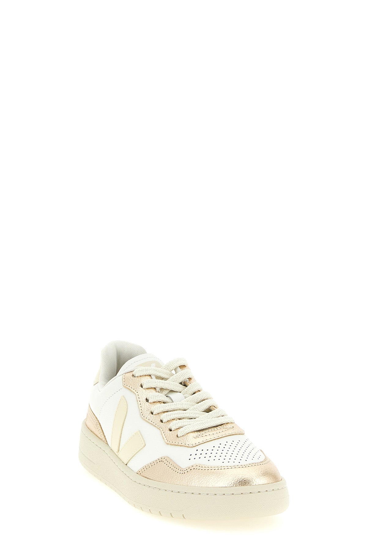 v-90 sneakers in hammered leather