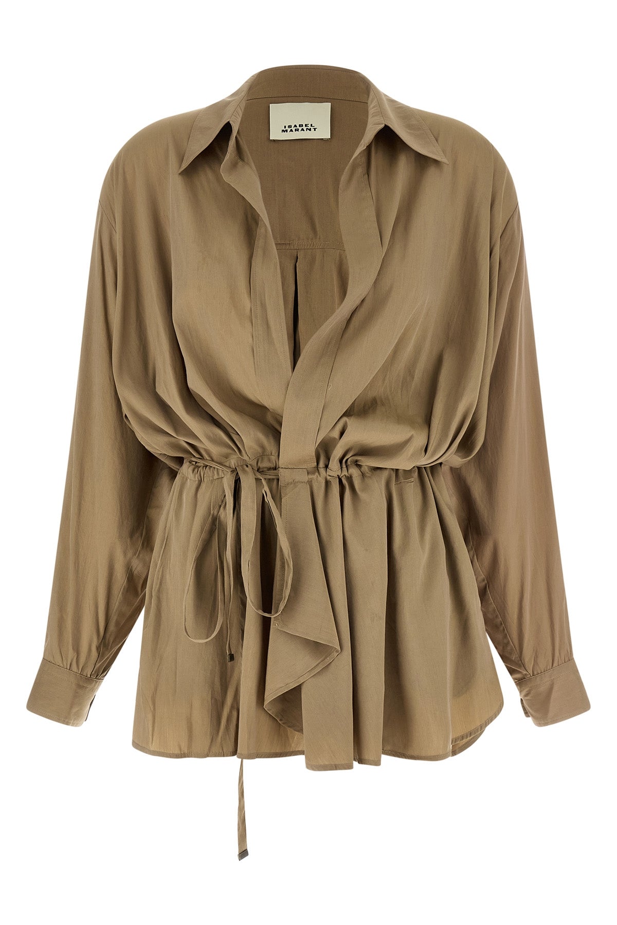 ISABEL MARANT 38 keren blazer in satin technical fabric