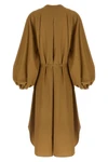 vitti midi dress in cool cotton poplin style