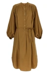 vitti midi dress in cool cotton poplin style