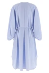 vitti midi dress in cool cotton poplin style