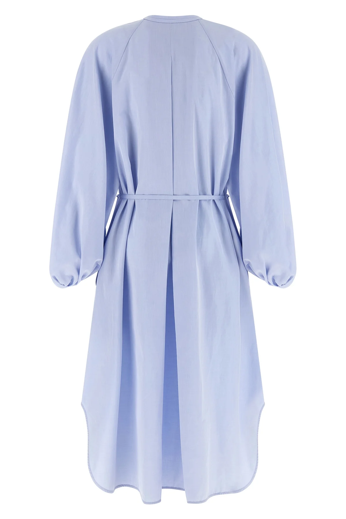 vitti midi dress in cool cotton poplin style