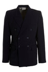 tailored stretch virgin wool blazer jacket