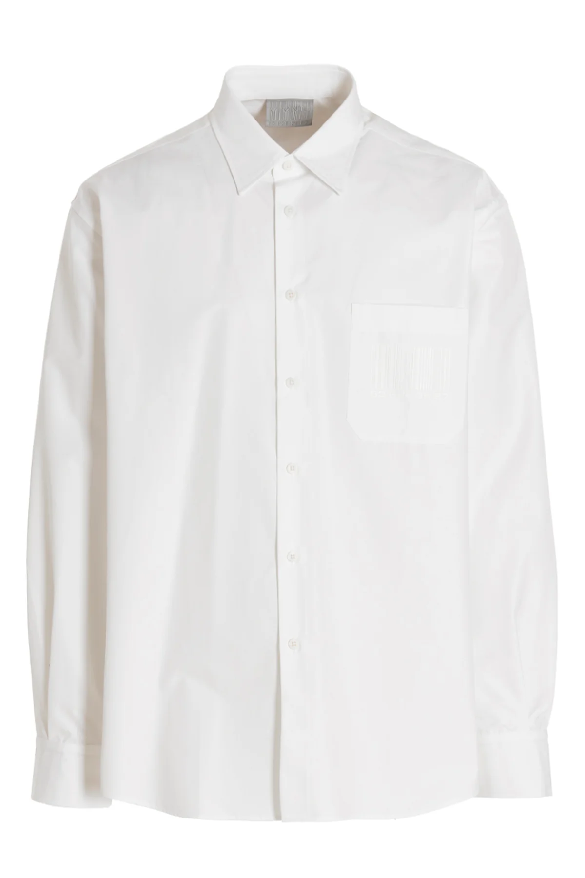 barcode cotton shirt