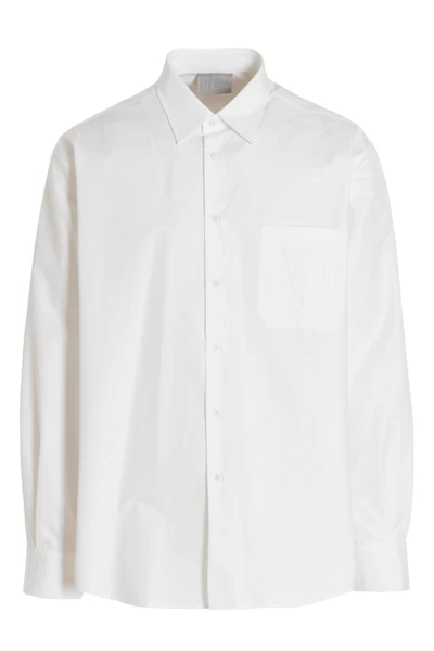barcode cotton shirt