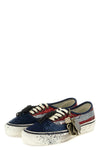 authentic premium sequin-covered canvas sneakers