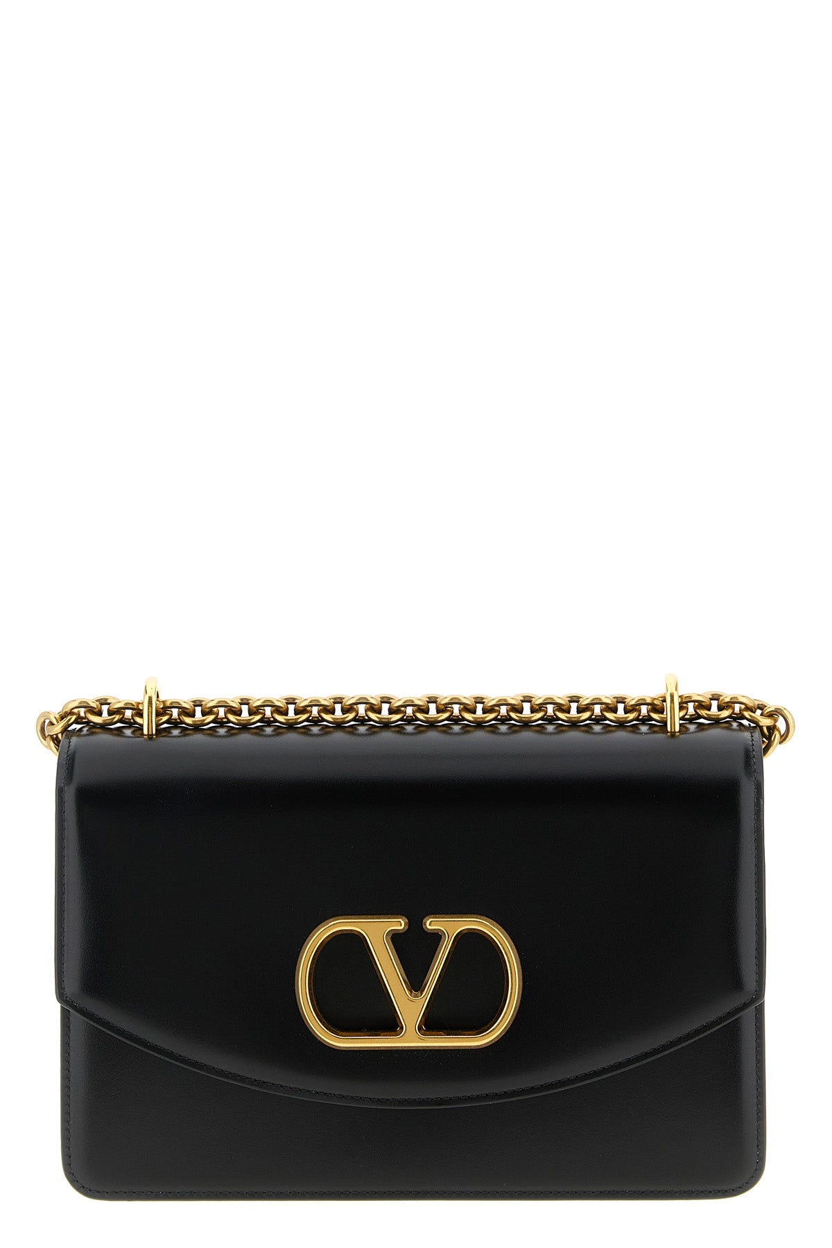 VALENTINO GARAVANI OS vain smooth leather shoulder bag