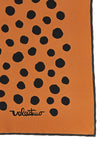 pois dalmata patterned silk scarf