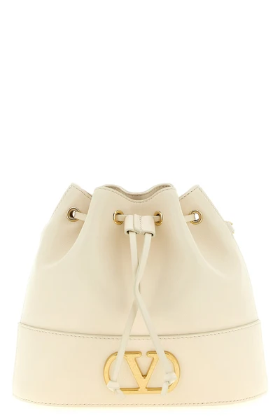 the valentino garavani mini bucket bag defines a new perspective on compact shap