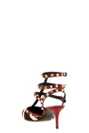 rockstud pumps in calf leather