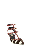 rockstud pumps in calf leather