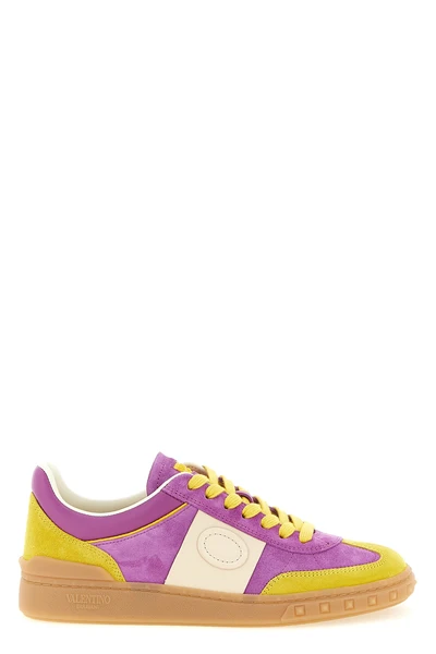 upvillage sneakers in crust and napped calf leather