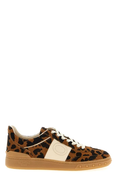 upvillage calfskin leather sneakers
