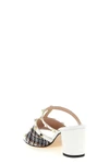 rockstud slides in calf leather