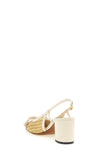 valet du roi mesh slingbacks covered