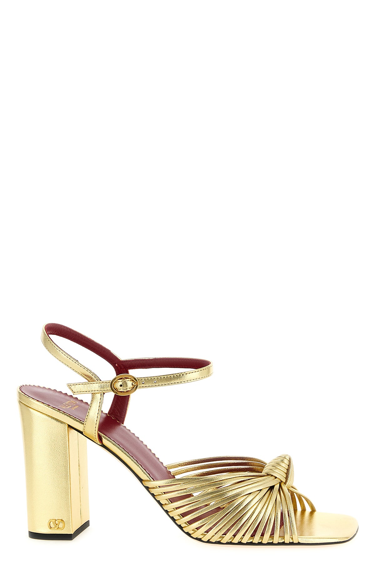 VALENTINO GARAVANI 37 annet sandals in laminated nappa leather