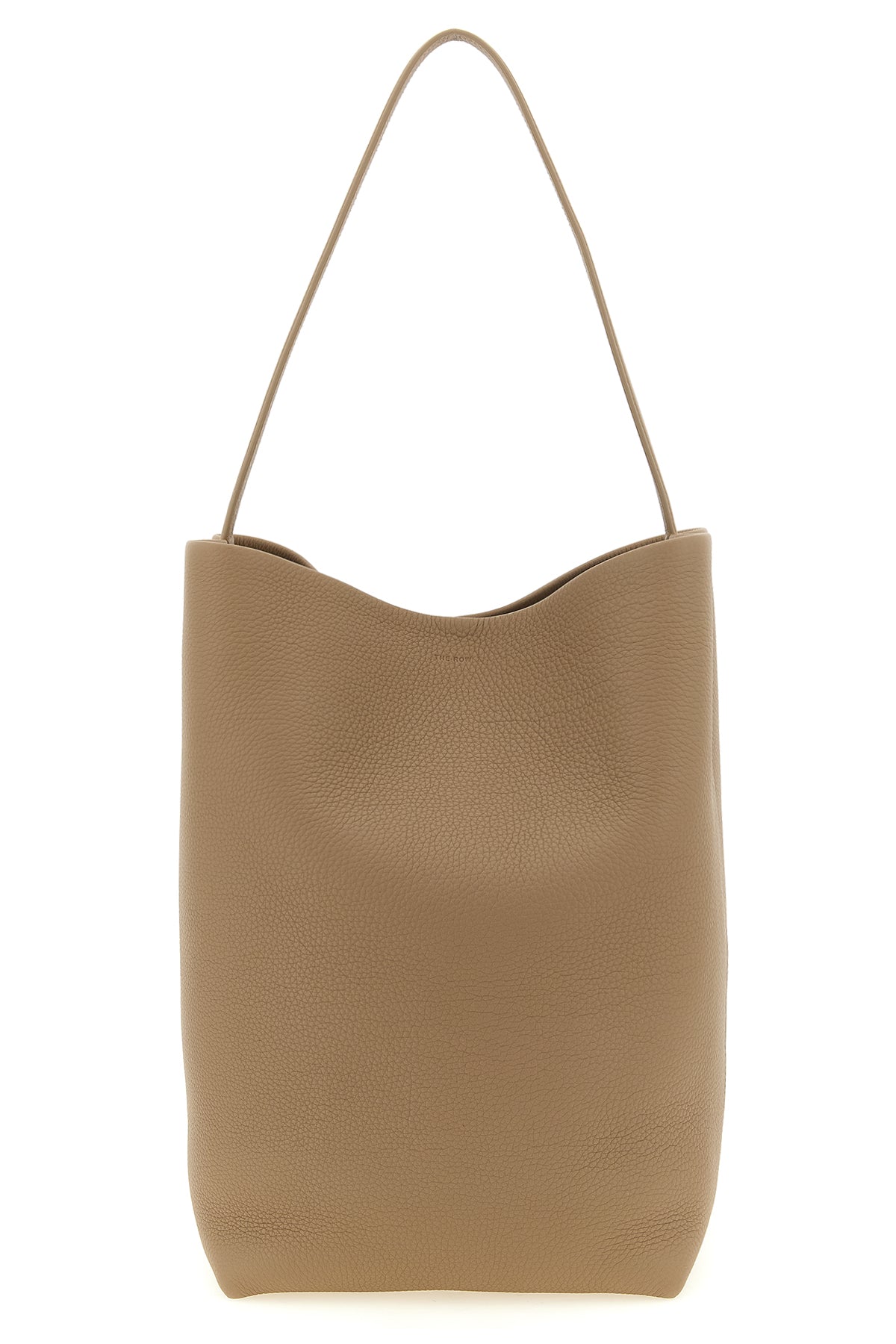 THE ROW OS park n/s large shopping bag in first grain calf leather