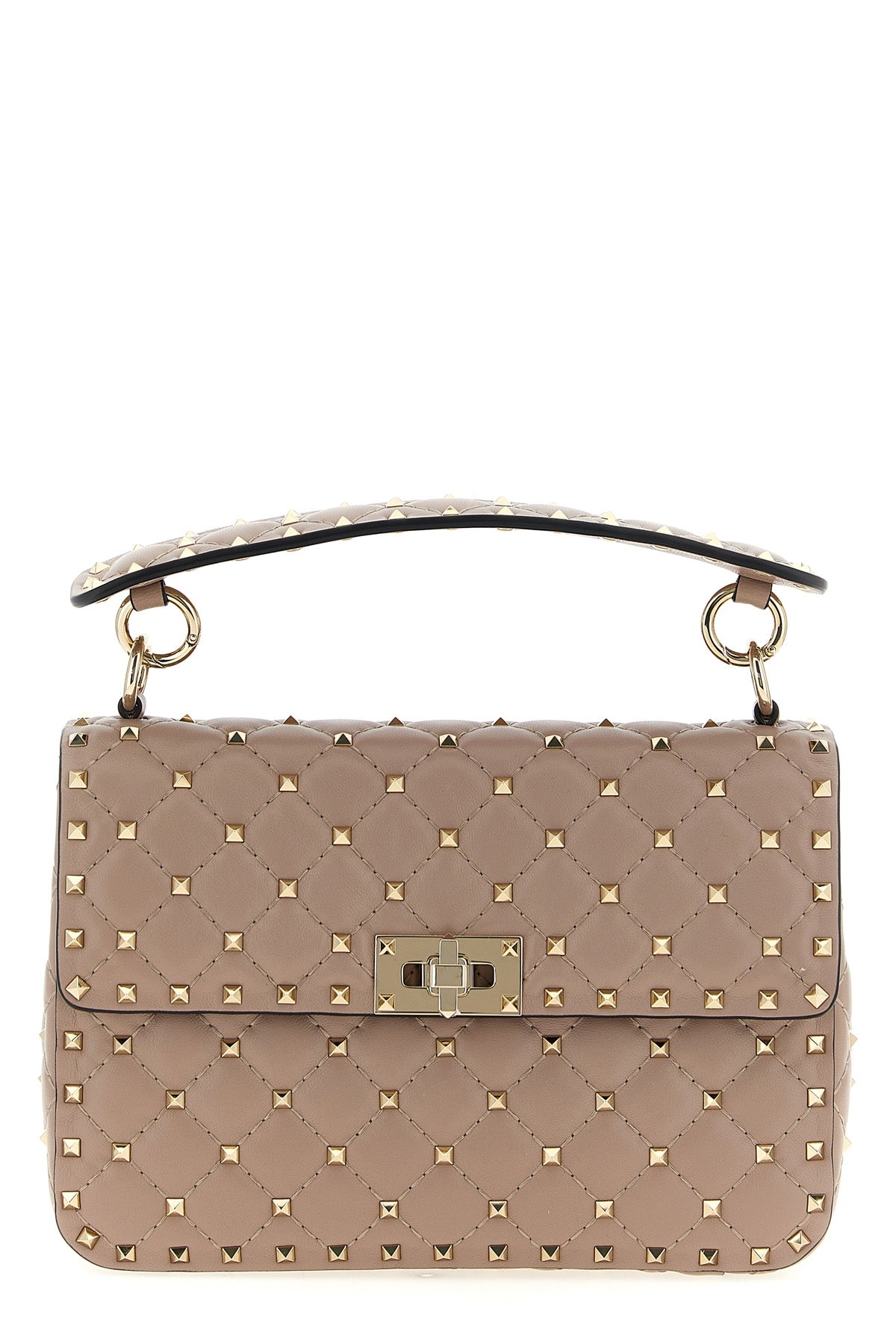 VALENTINO GARAVANI OS rockstud spike nappa shoulder bag