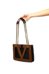 viva superstar small nappa leather shopping bag