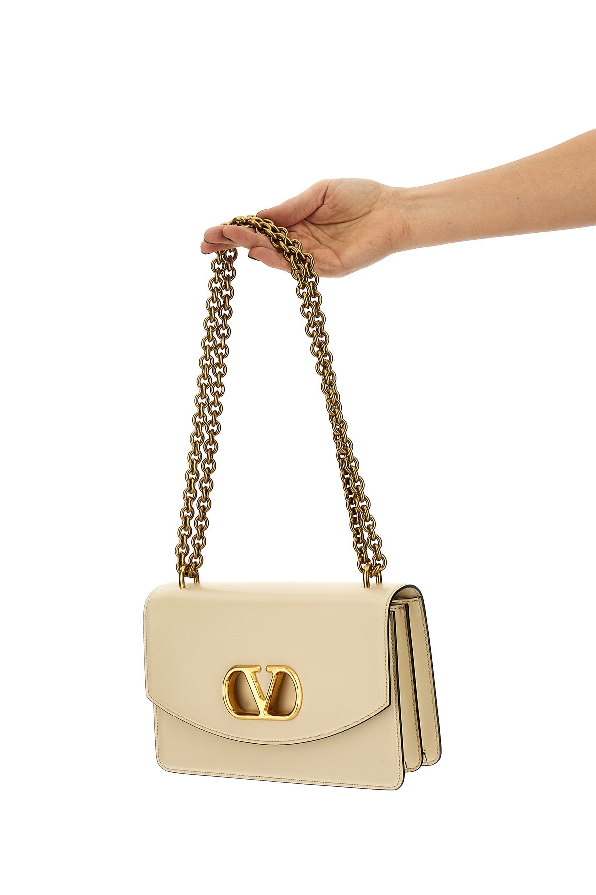 VALENTINO GARAVANI OS vain leather shoulder bag