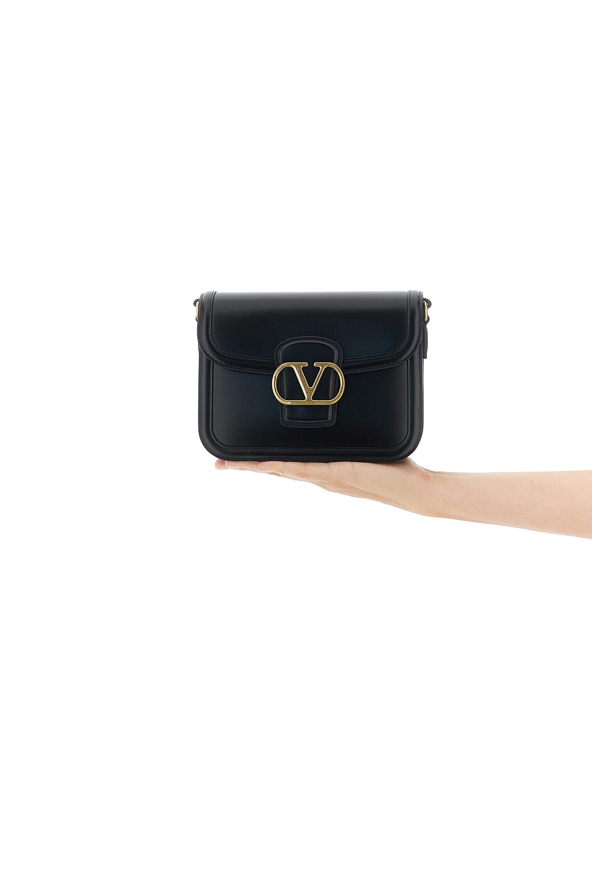 VALENTINO GARAVANI OS small 9to5 smooth calf leather crossbody bag