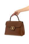9to5 smooth calf leather handbag