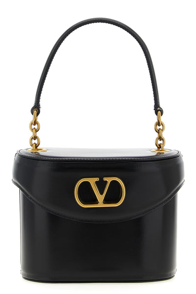 mini leather vain shoulder strap