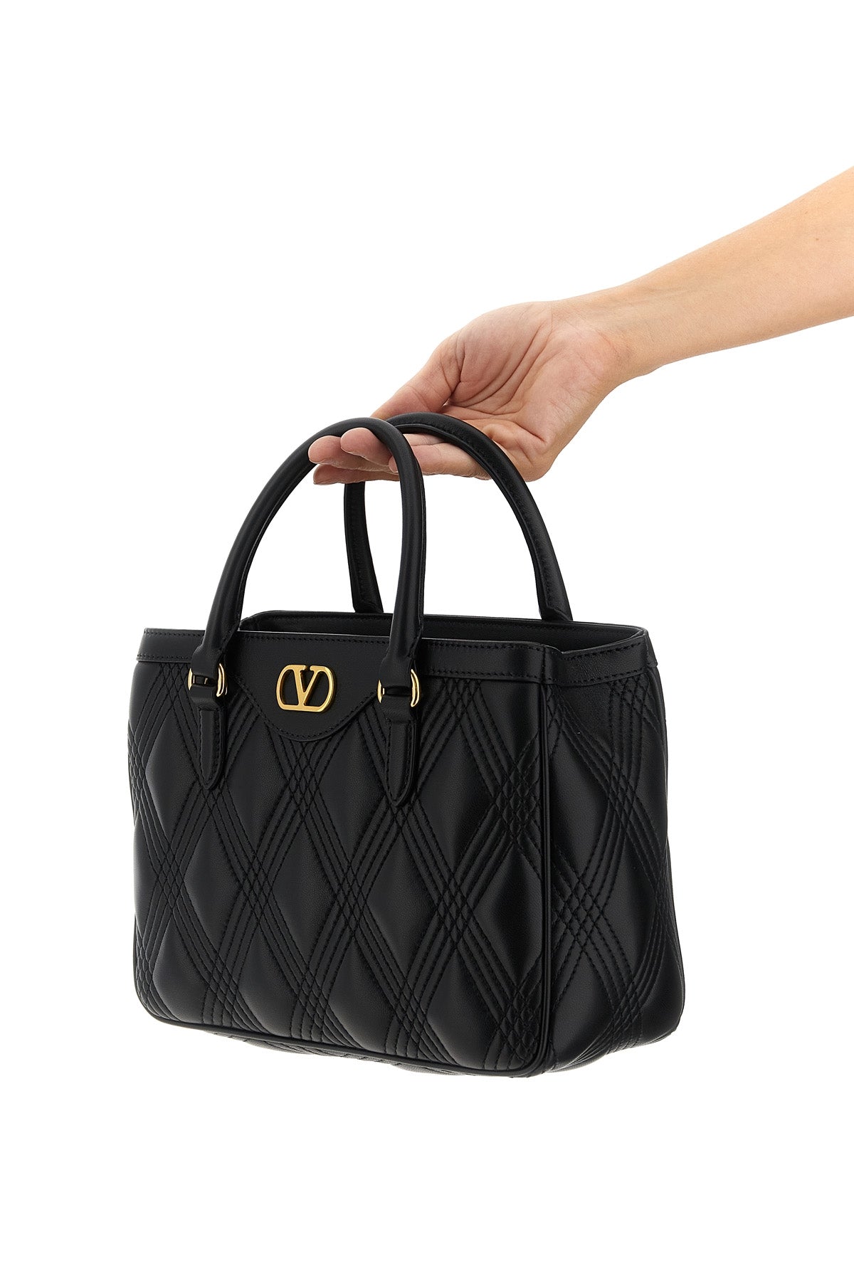 VALENTINO GARAVANI OS quiltie 67 quilted nappa leather handbag