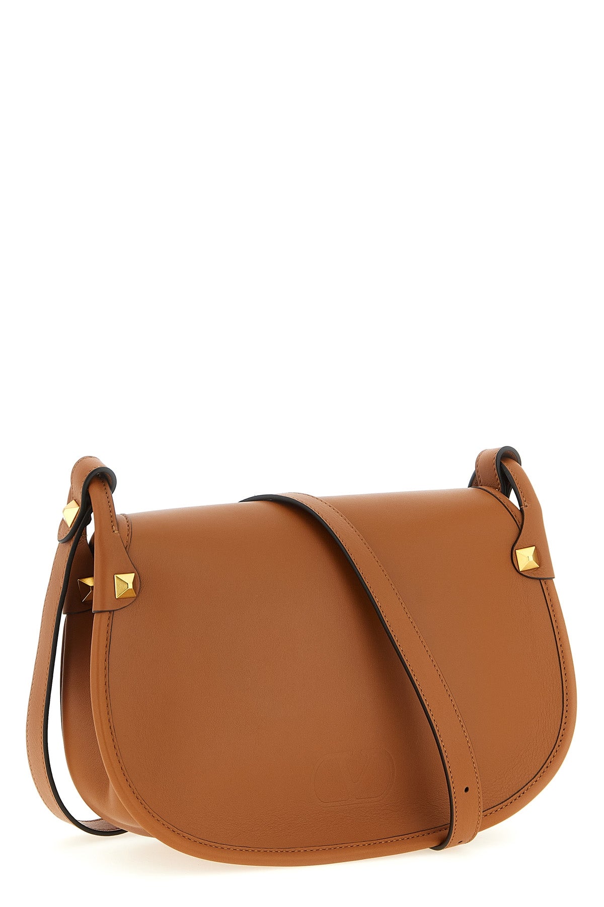 flaneuse medium leather shoulder bag