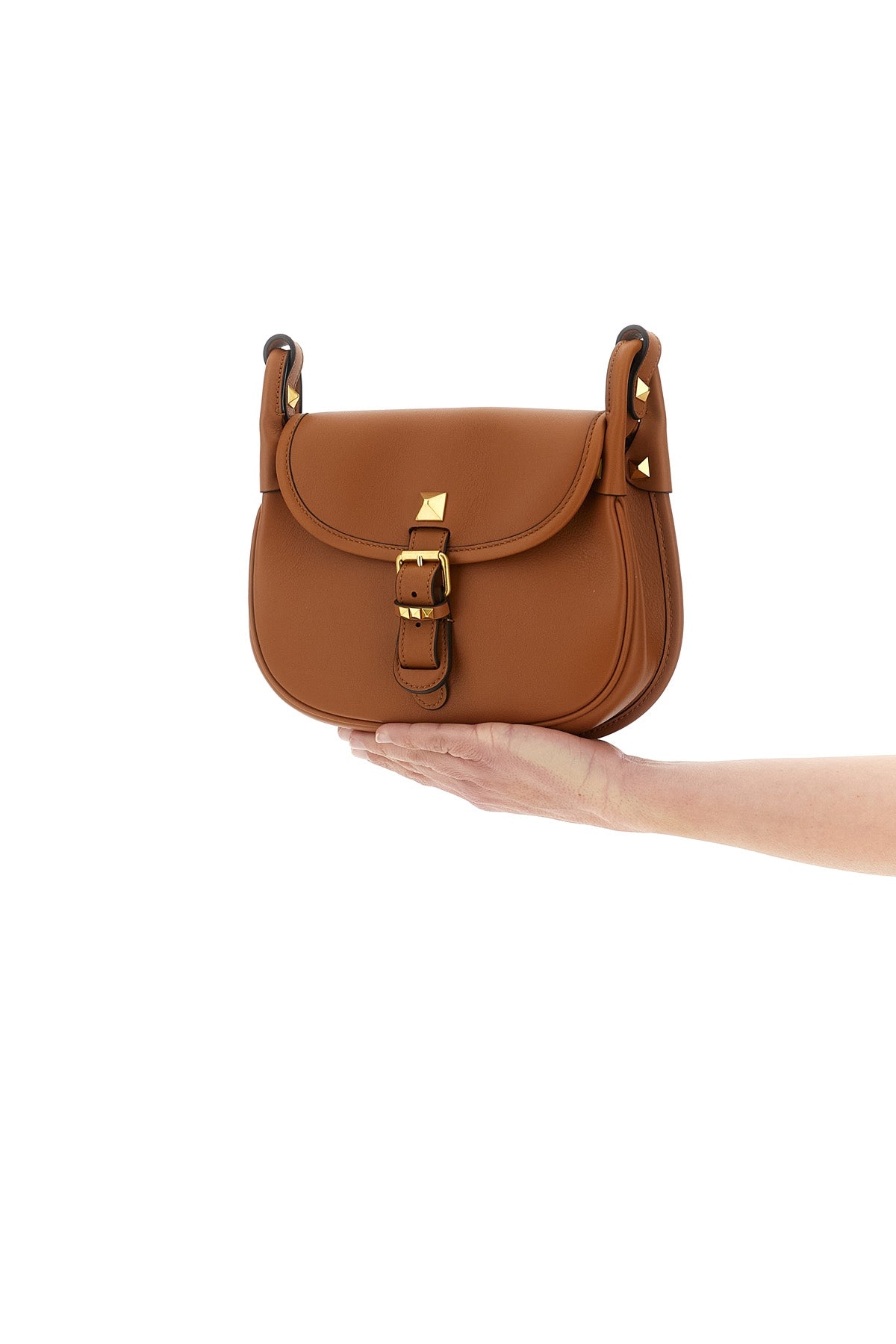 VALENTINO GARAVANI OS small flaneuse leather shoulder bag
