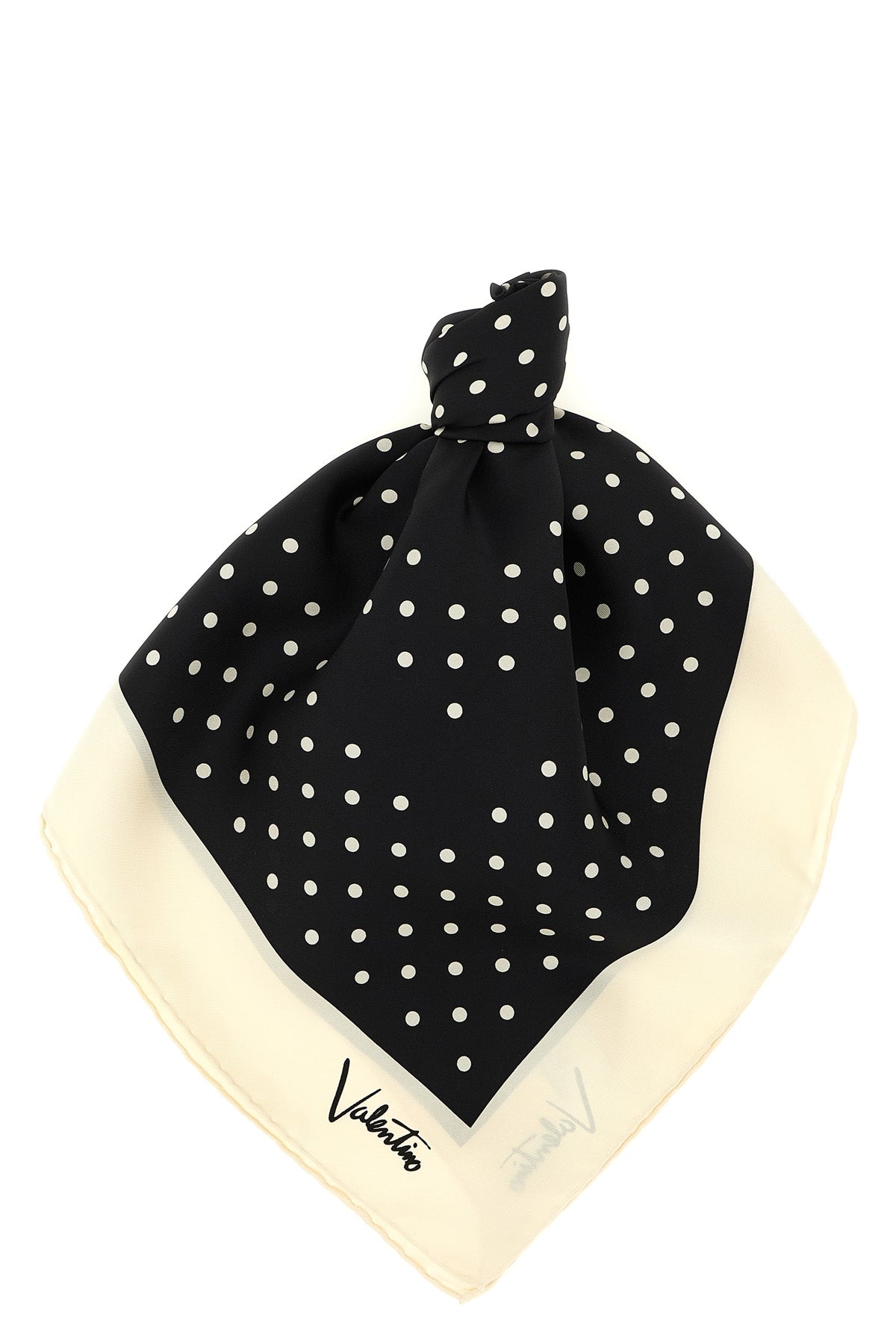 plusdepois print silk scarf