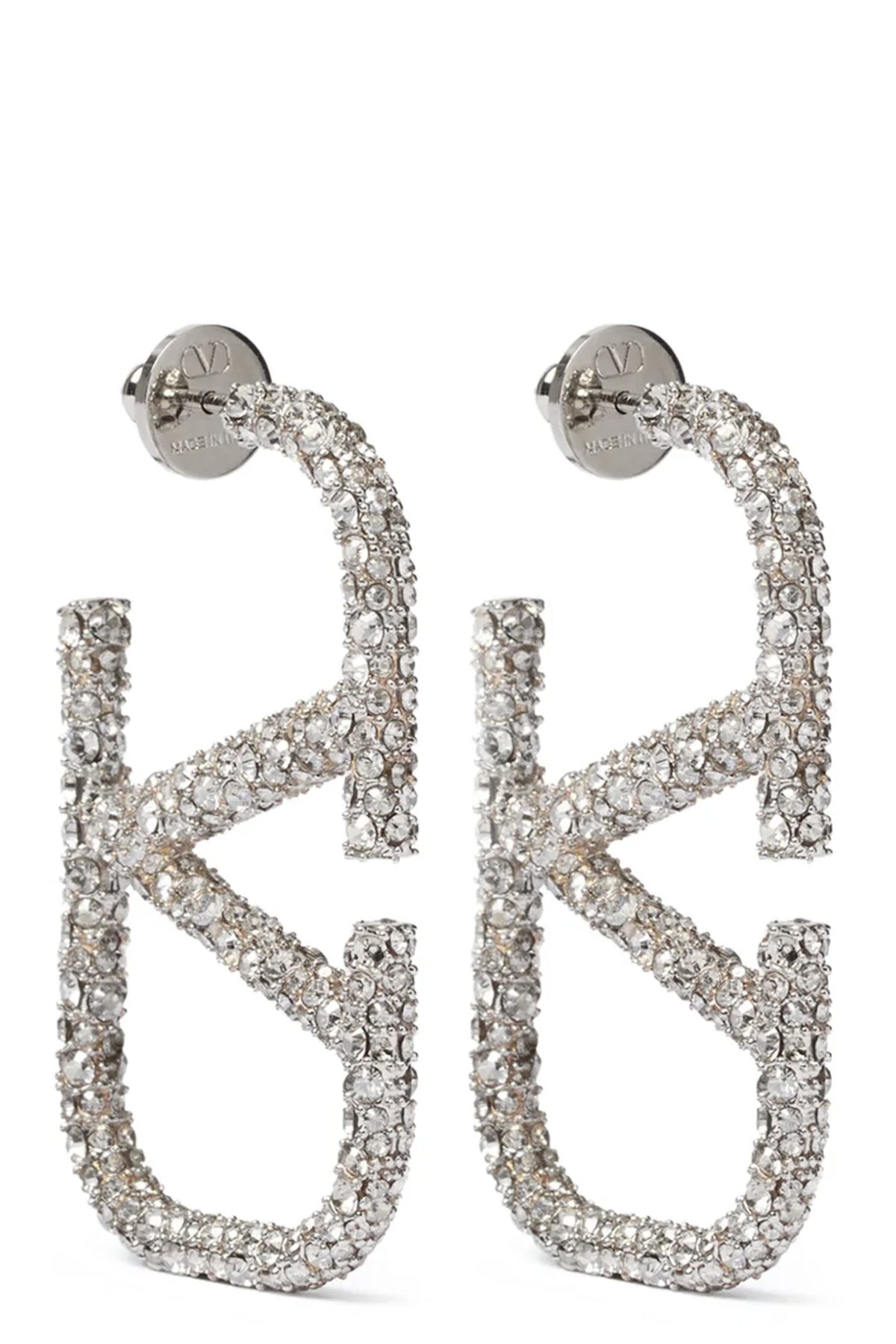 VALENTINO GARAVANI OS swarovski® metal and crystal earrings