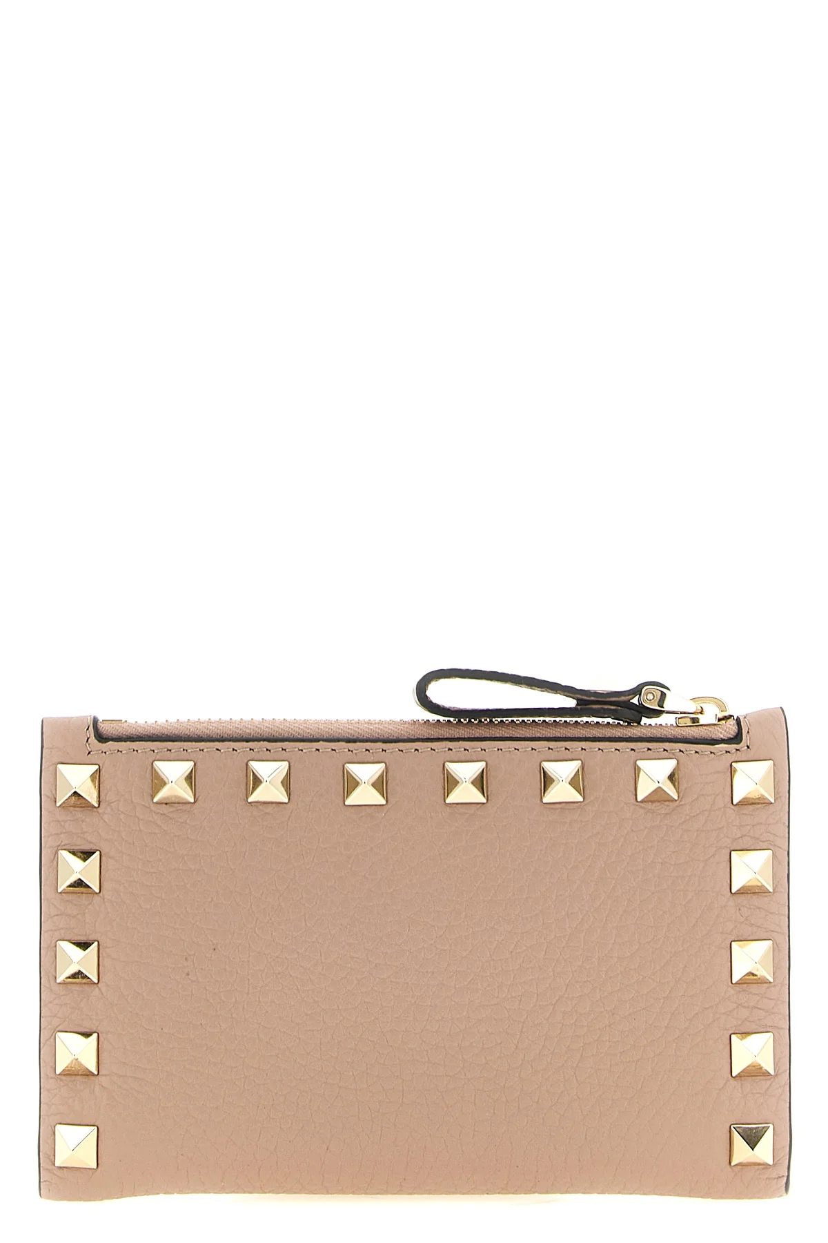 VALENTINO GARAVANI OS the valentino garavani grained calf leather card holder sets a new standard for
