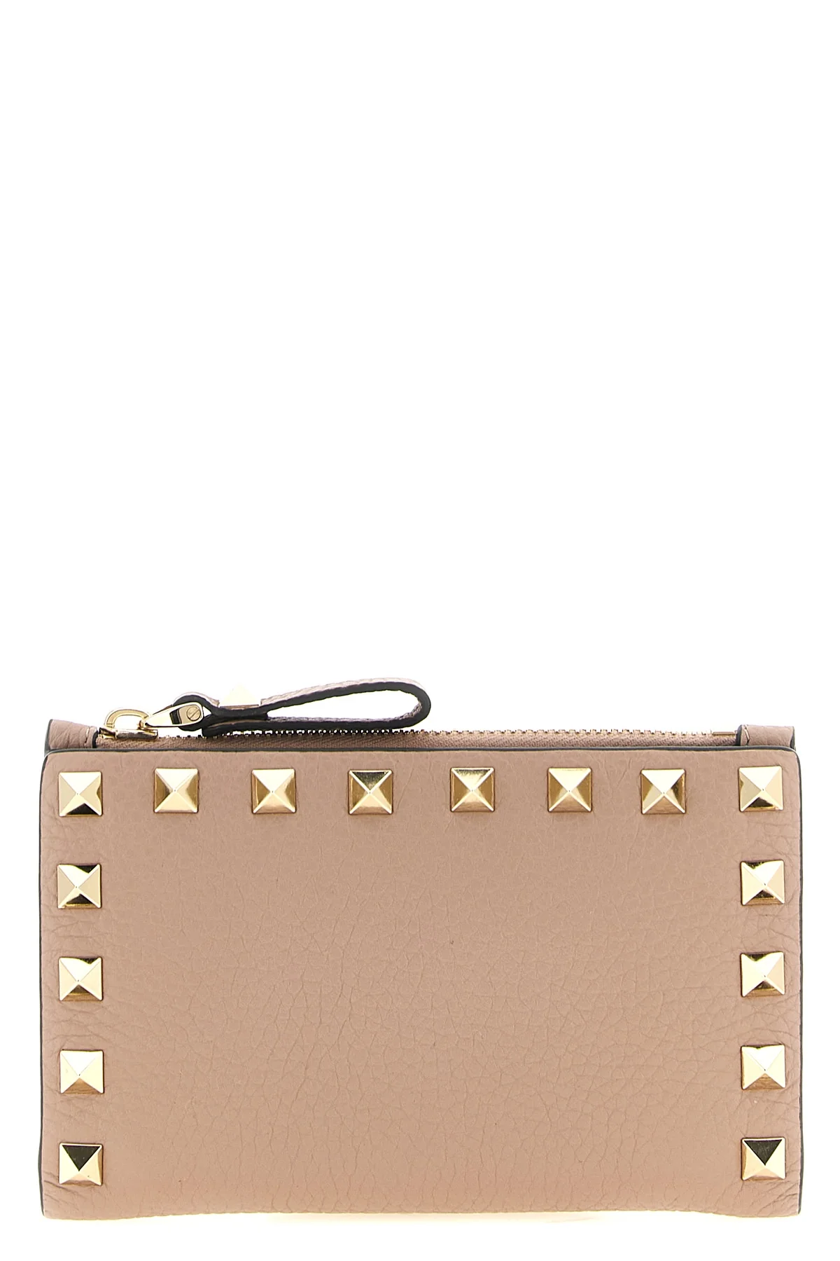 VALENTINO GARAVANI OS the valentino garavani grained calf leather card holder sets a new standard for