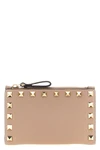 the valentino garavani grained calf leather card holder sets a new standard for