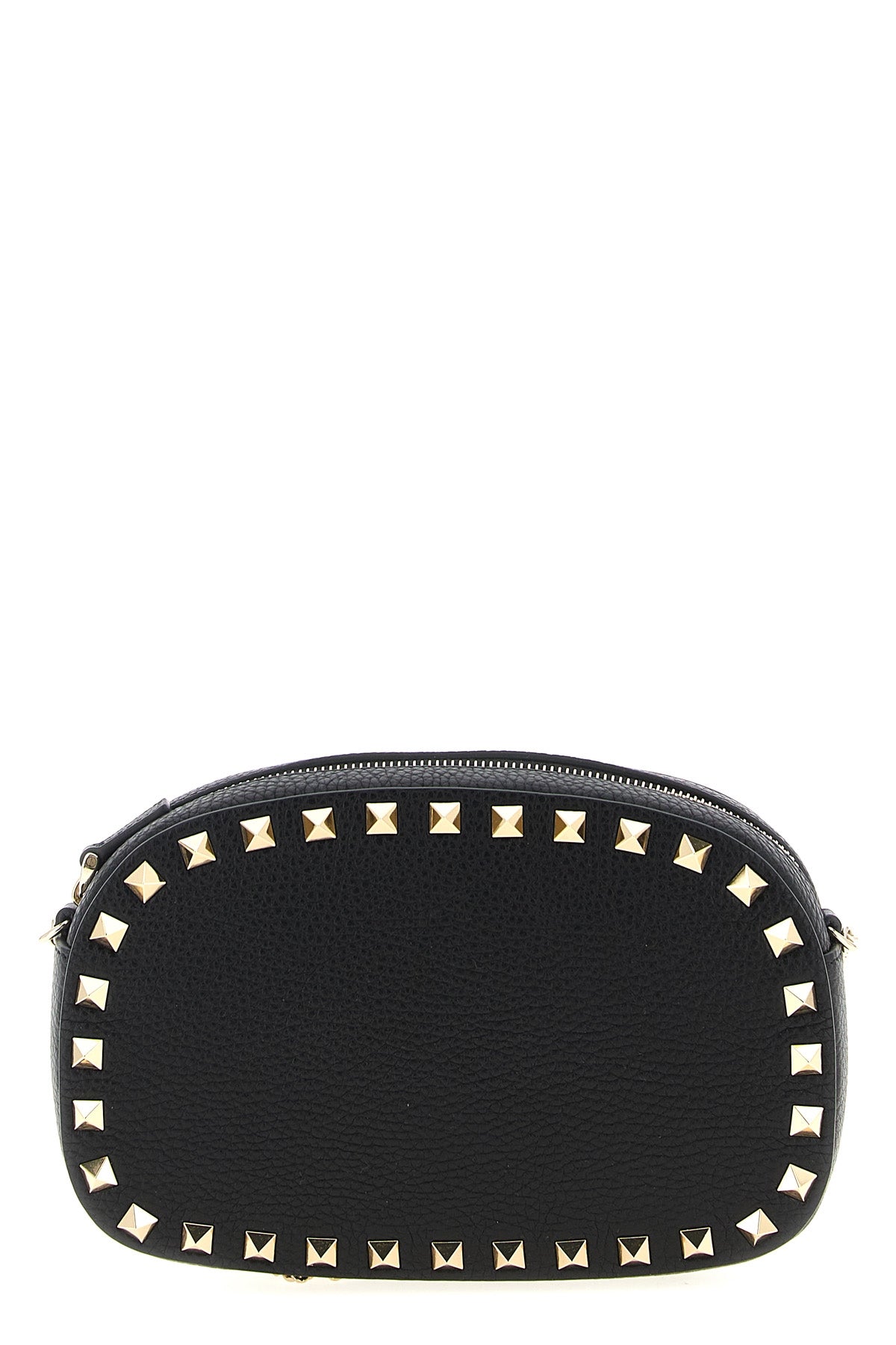 VALENTINO GARAVANI OS rockstud mini crossbody bag in garnet calf leather