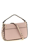 rockstud mini handbag in calf leather