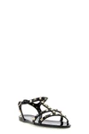 rockstud rubber sandals