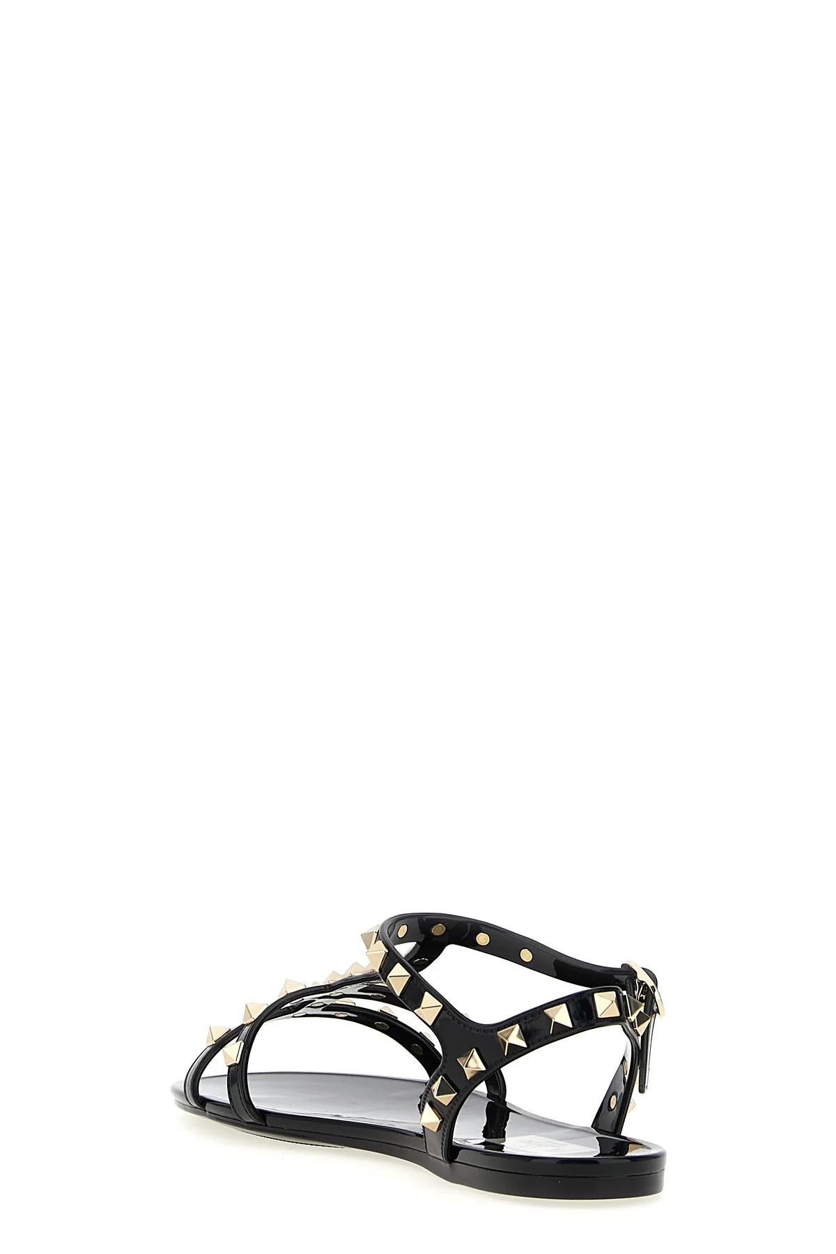 rockstud rubber sandals