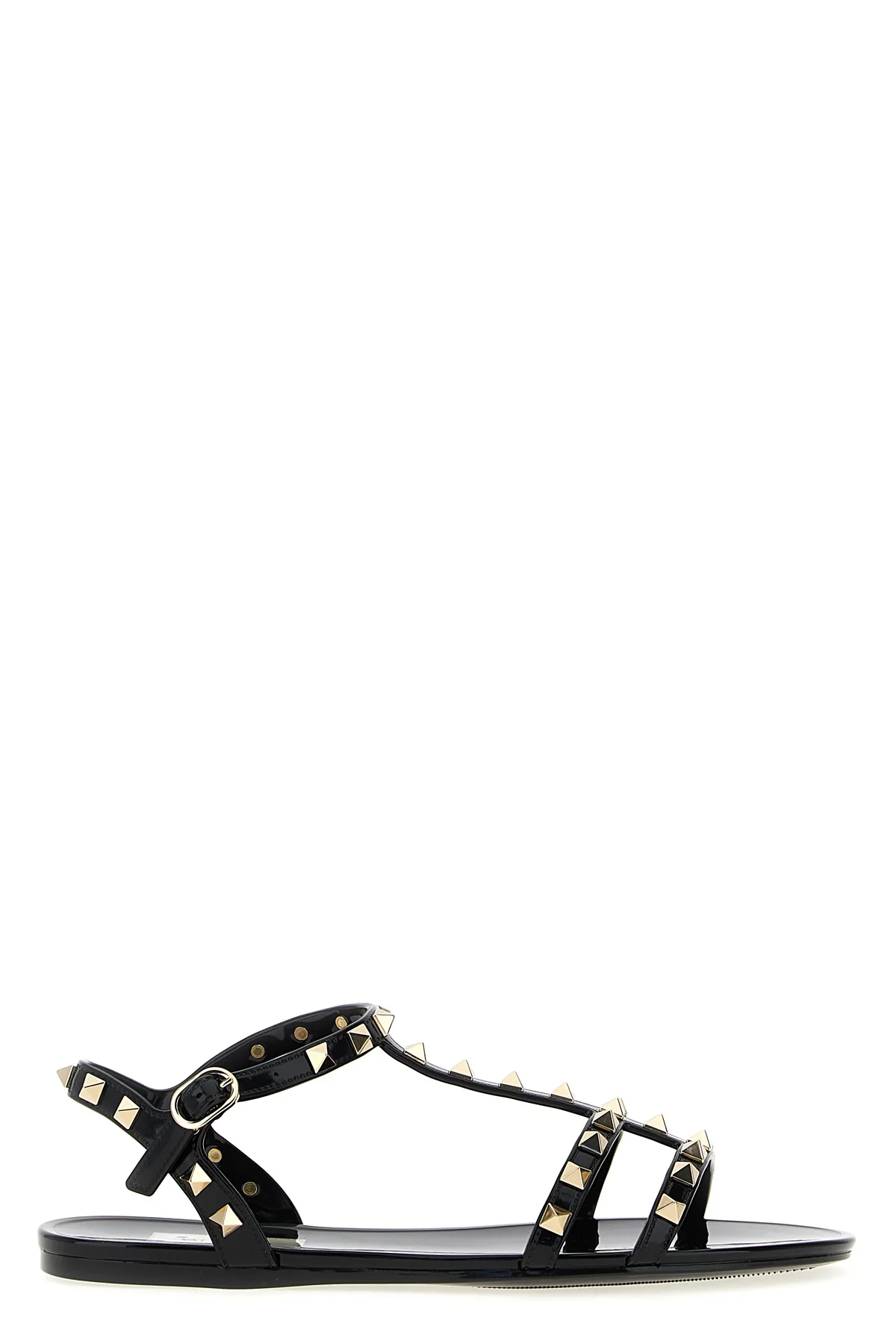 rockstud rubber sandals