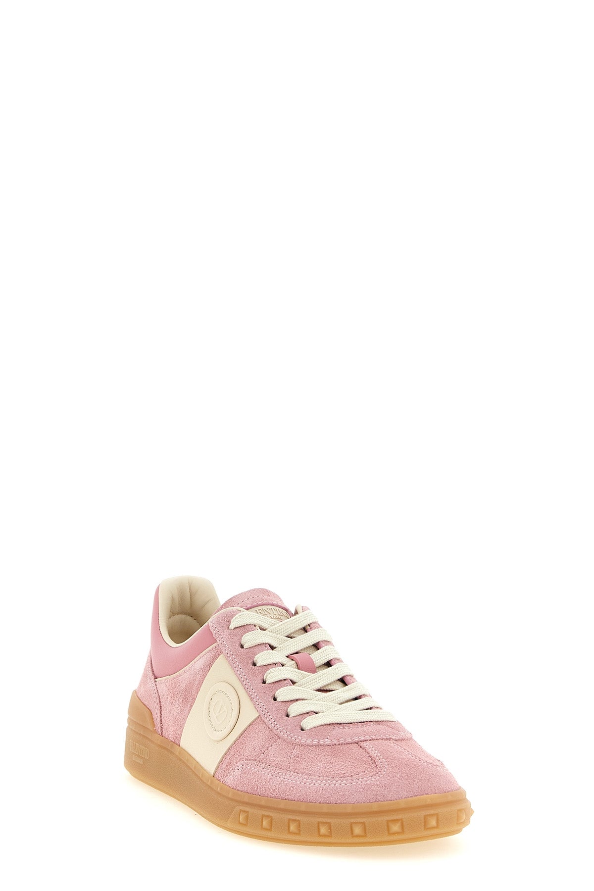 VALENTINO GARAVANI 36 upvillage sneakers in crust and napped calf leather