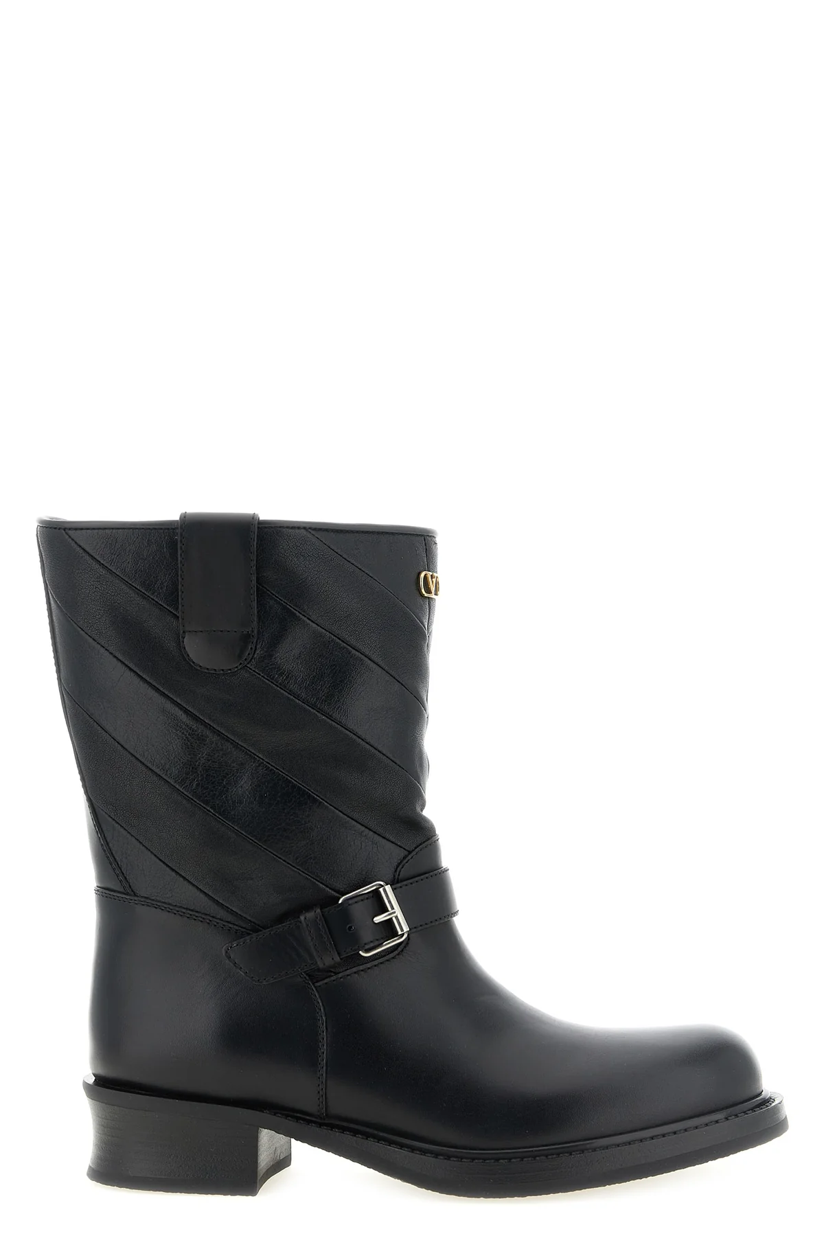 valentino garavani ankle boots in fine calf leather redefine the codes of struct