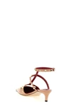valentino garavani rockstud kid leather pumps
