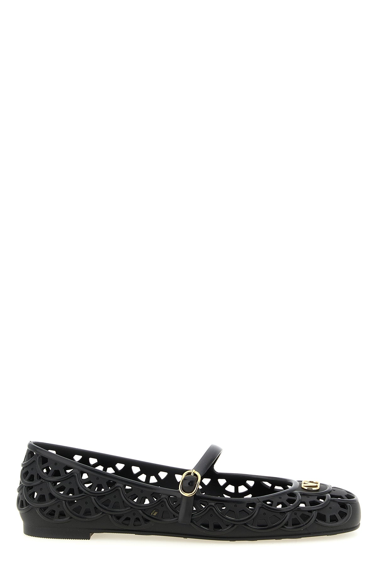 VALENTINO GARAVANI 36 ondette rubber ballet flats