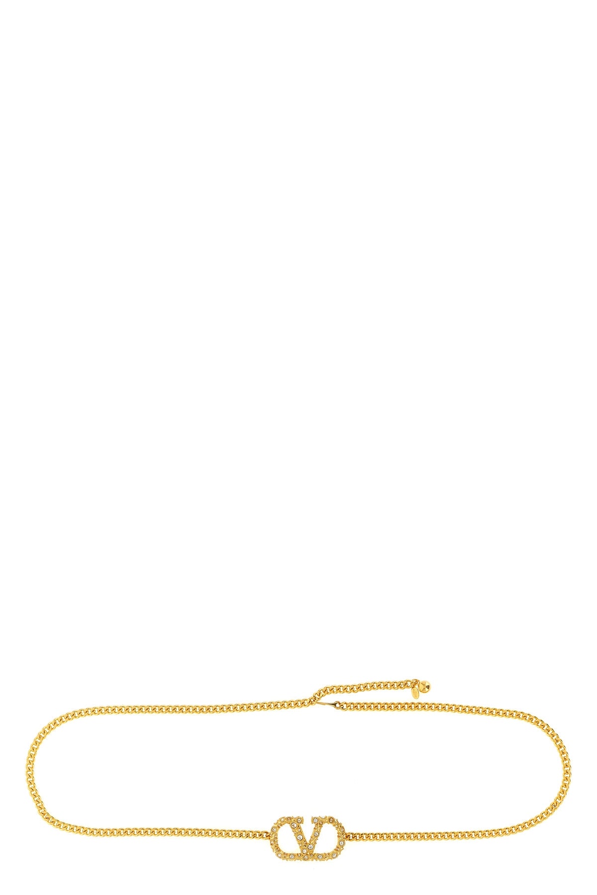 VALENTINO GARAVANI M antiqued metal chain belt