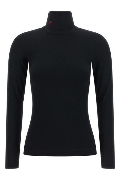 the black perfect moment perfect thermal rollneck top redefines the concept of