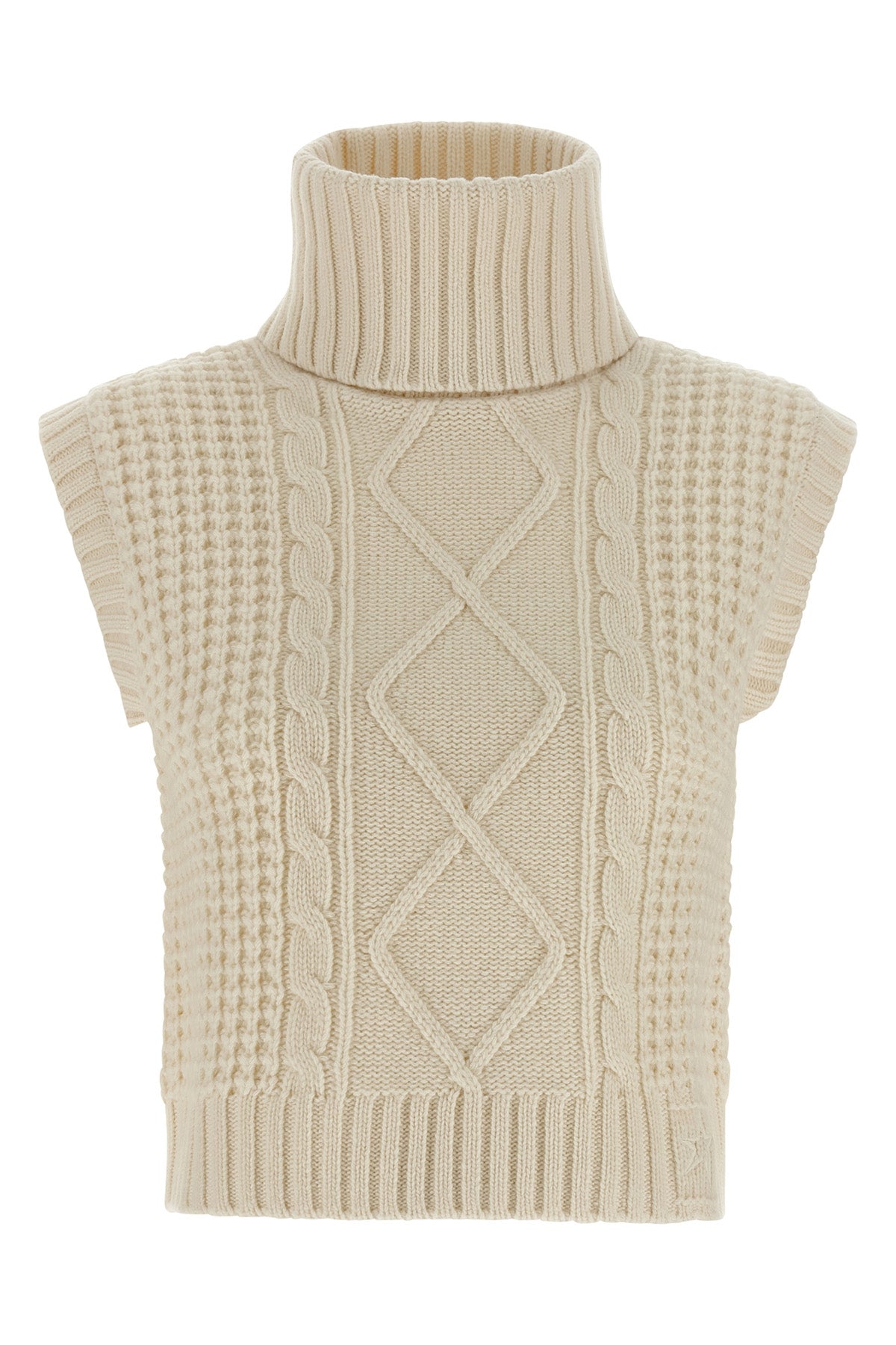 PERFECT MOMENT M crystal knitted merino wool vest