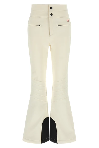 the perfect moment aurora ski pants features a flared high-waisted silhouette