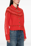 cloud chalet cashmere blend cardigan